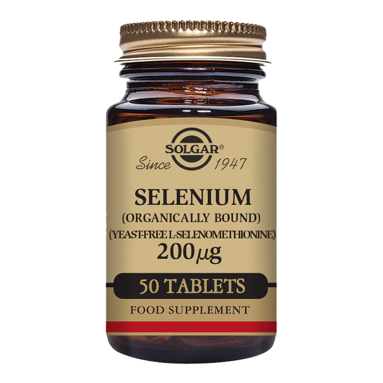 Solgar Selenium (Yeast-Free) 200 mcg Tablets