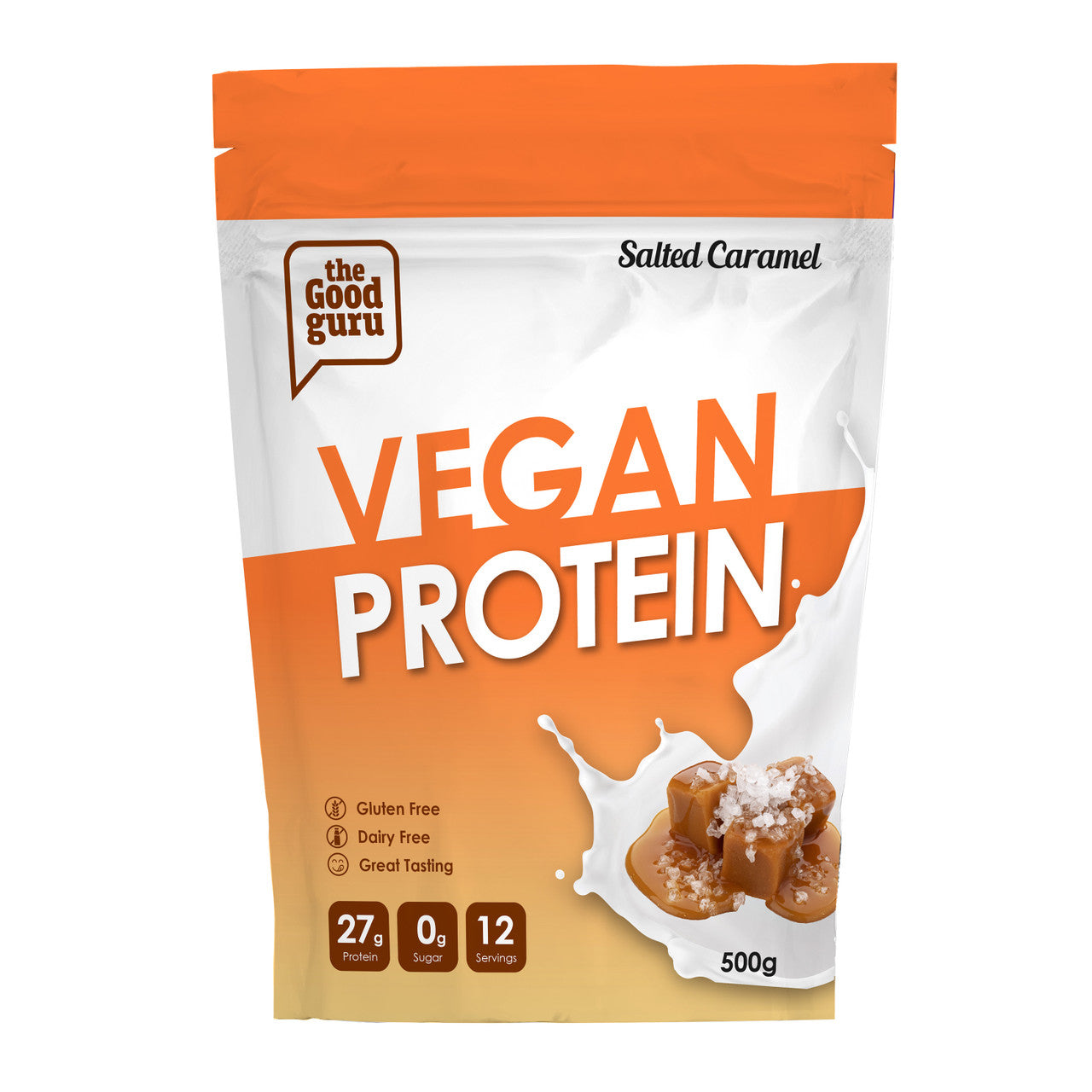 The Good Guru Vegan Protein Powder - Salted Caramel