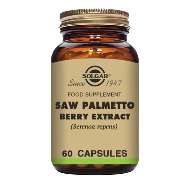 Solgar Saw Palmetto Berry Extract Vegetable Capsules - Pack of 60