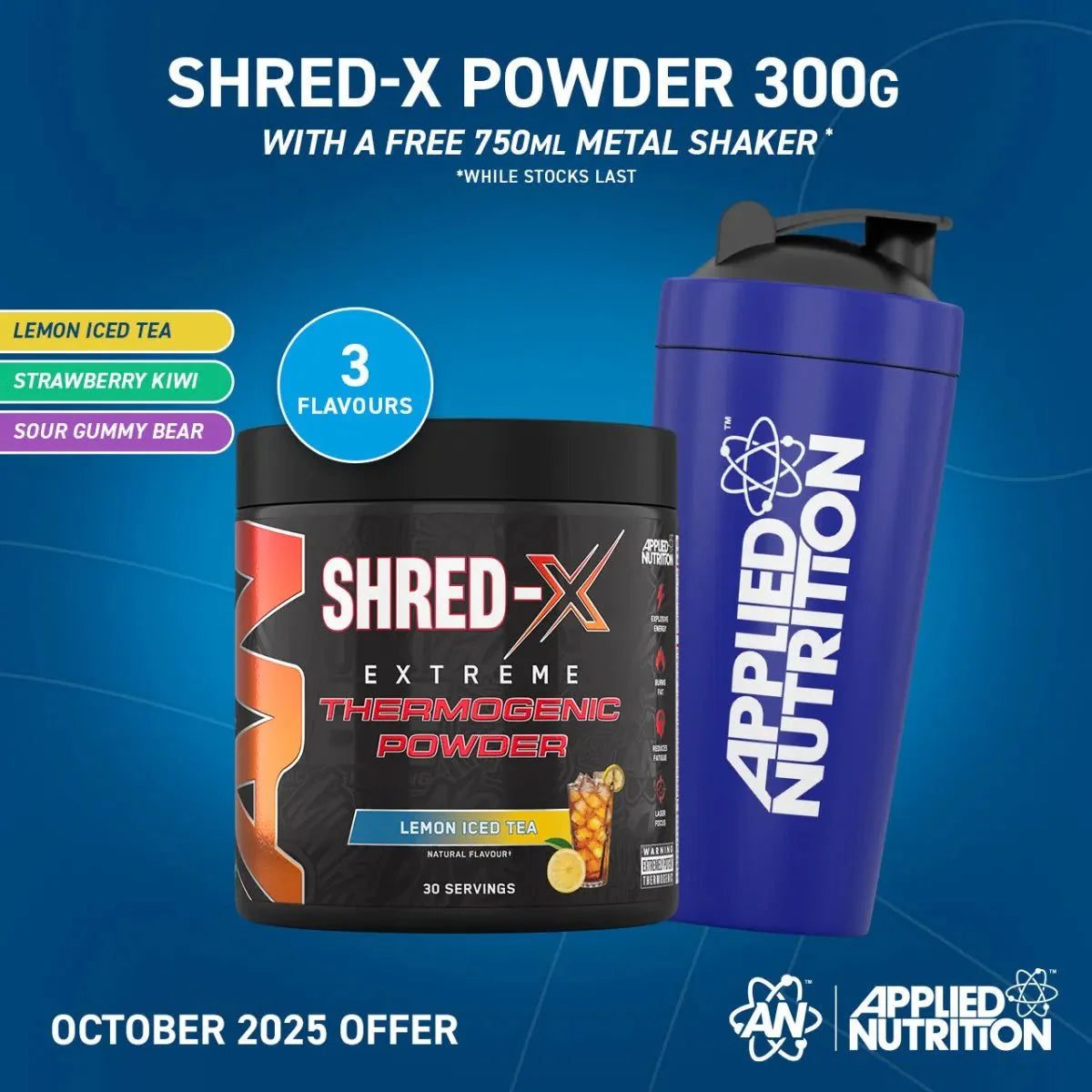 Applied Nutrition Shred-X 300g Fat Burning Thermogenic Powder