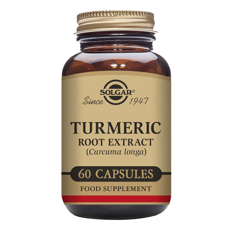Solgar Turmeric Root Extract Vegetable Capsules - Pack of 60