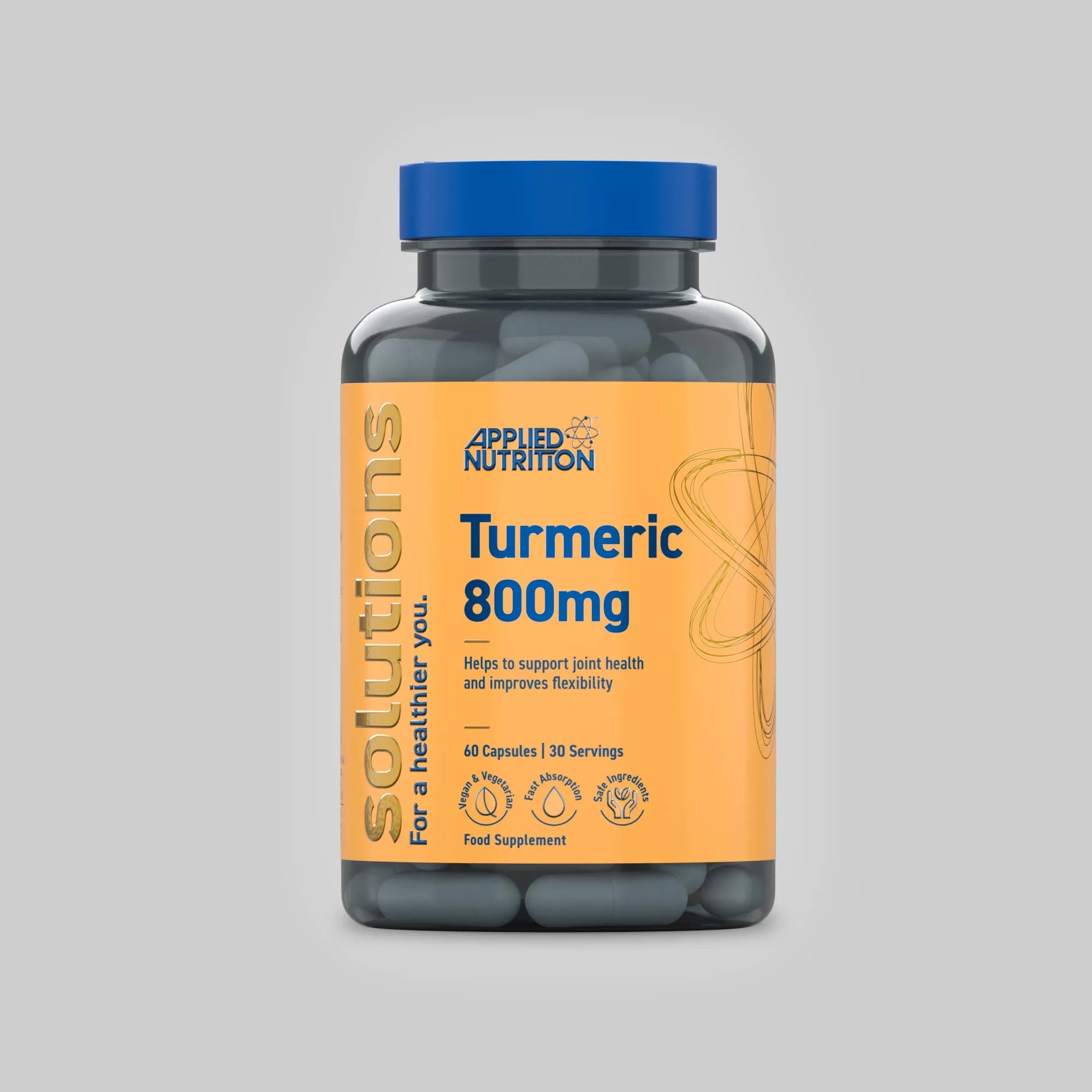 Applied Nutrition Turmeric Supplement Capsules 800mg (60 Capsules)