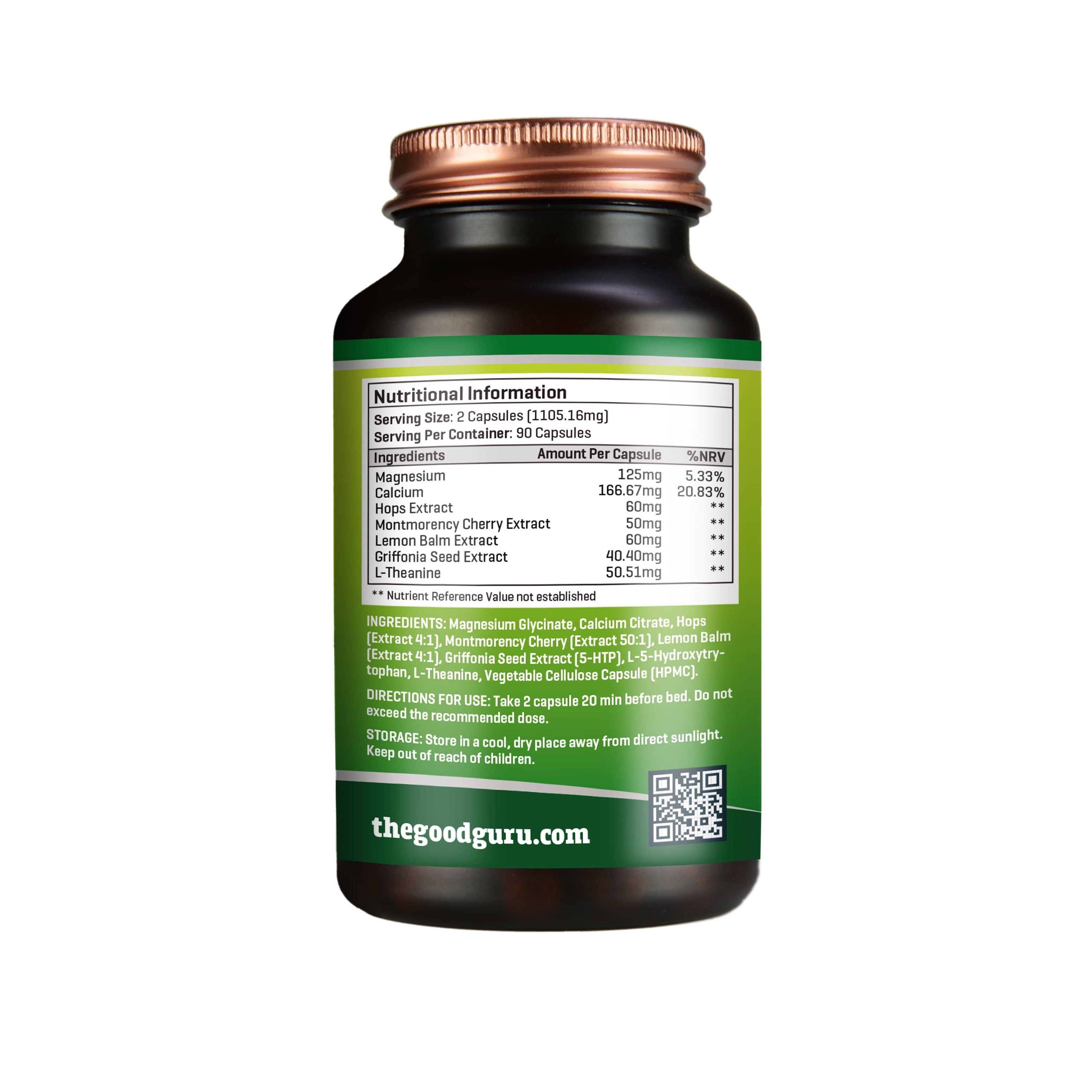 The Good Guru Vegan Good Sleep