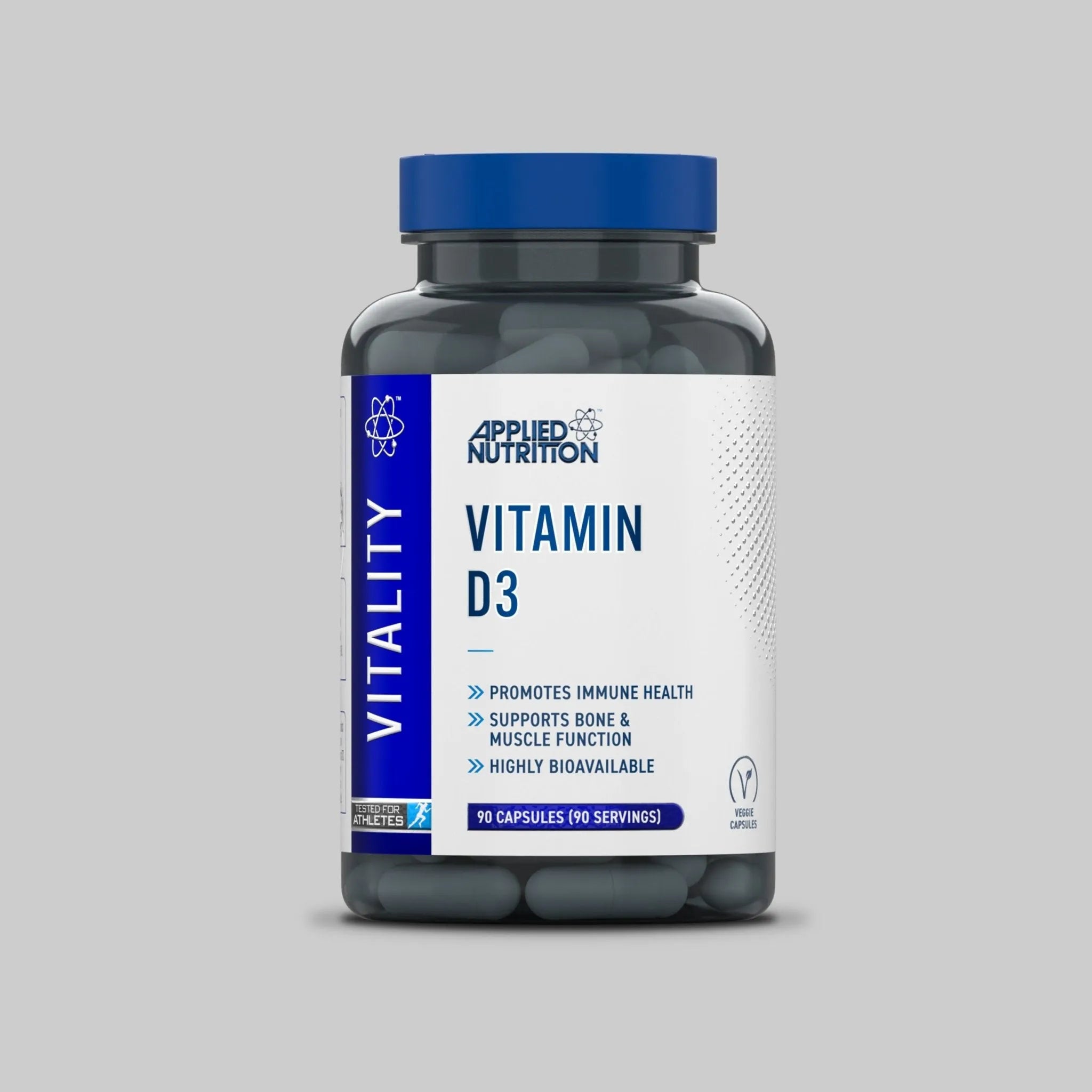Applied Nutrition Vitamin D Capsules - D3 - 90 Capsules