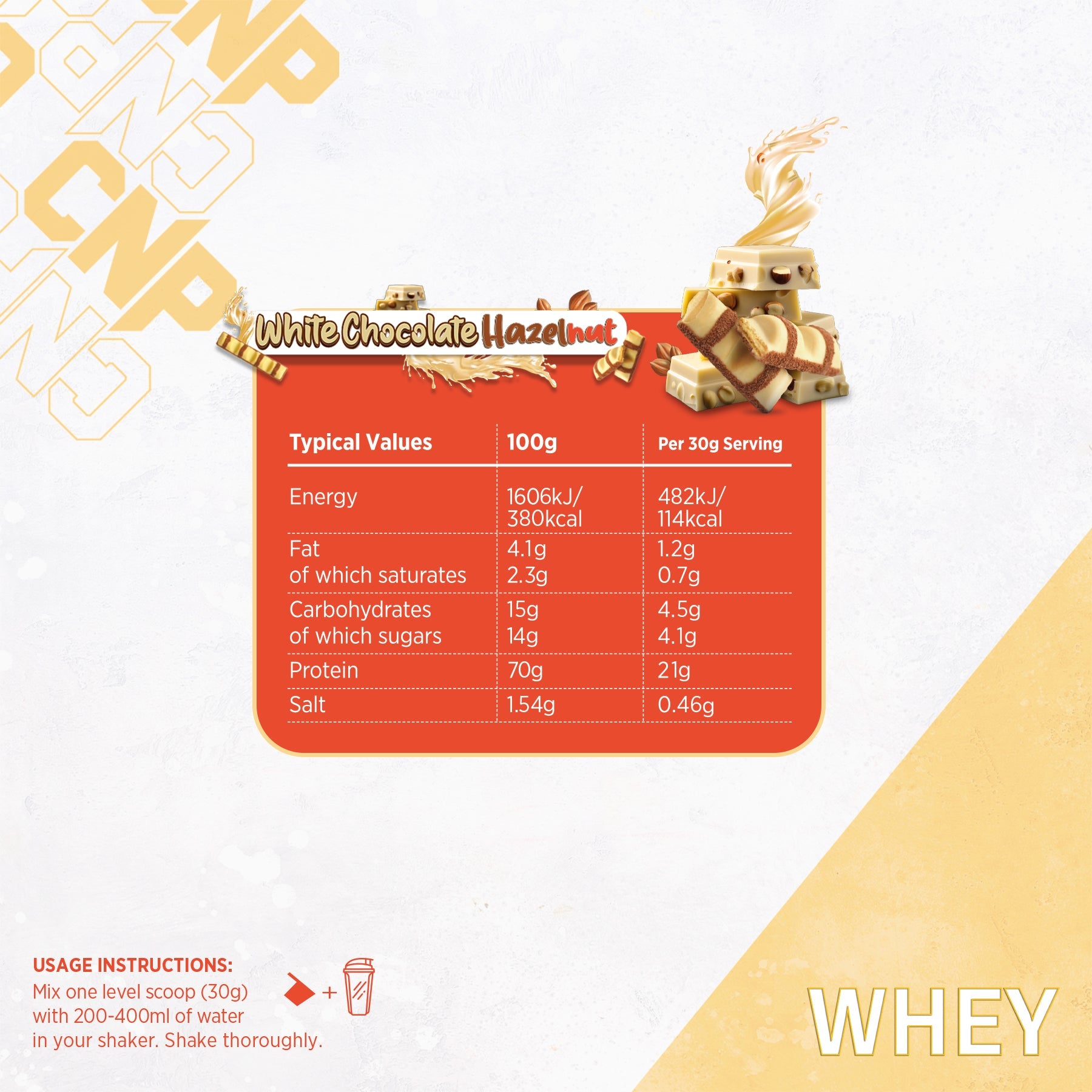 CNP Whey 900g