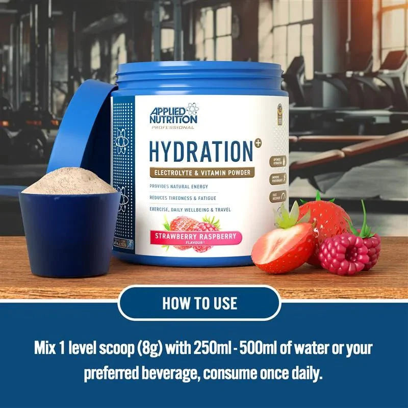 Applied Nutrition Hydration+ Complete Electrolyte & Vitamin Powder - 30 Servings