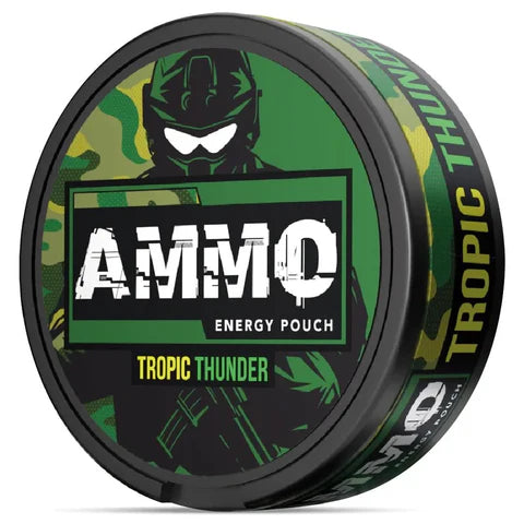 Ammo Energy Caffeine Pouches 20 100mg Strength