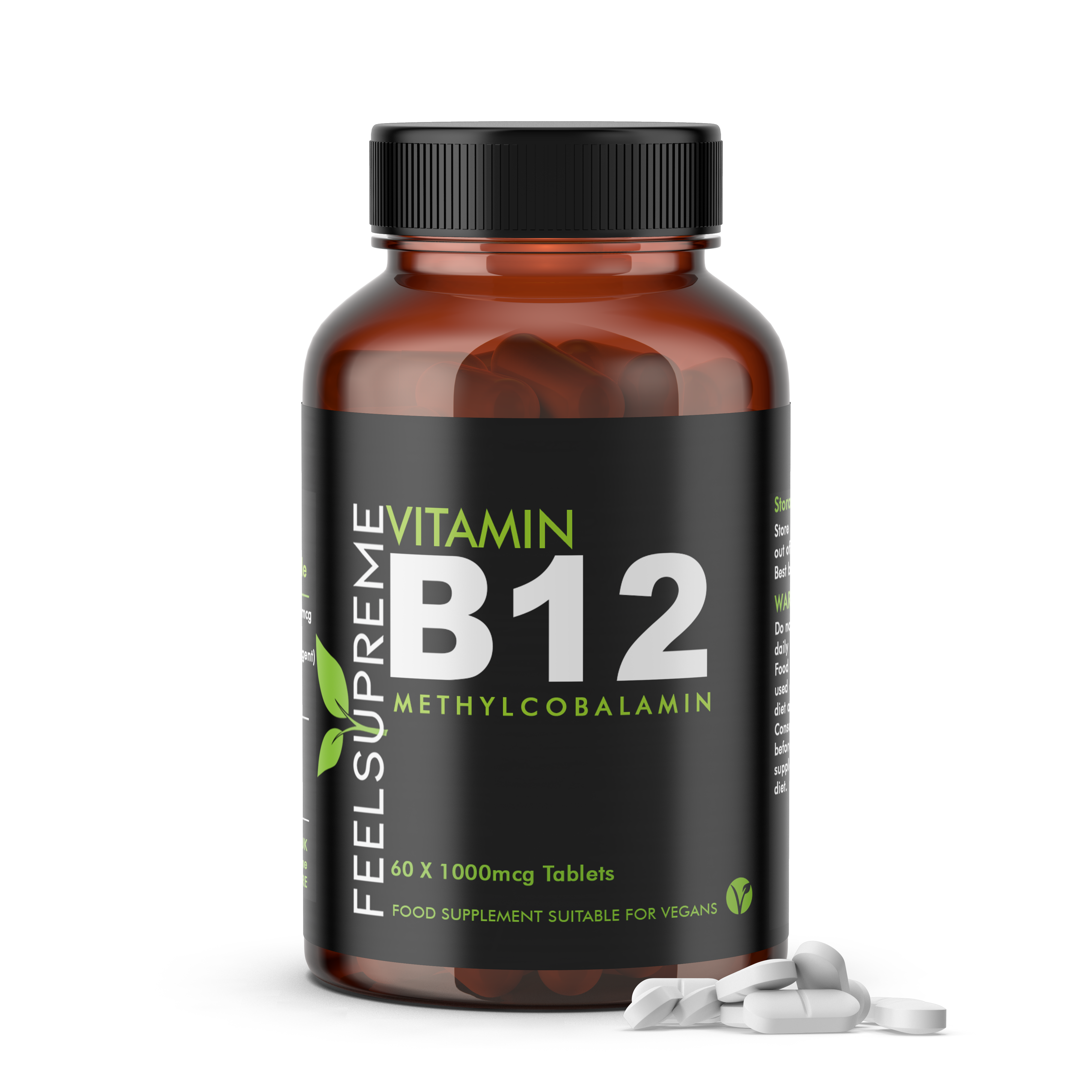 Feel Supreme Vitamin B12 Methylcobalamin