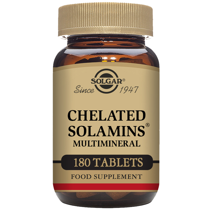 Solgar Chelated Solamins Multimineral Tablets