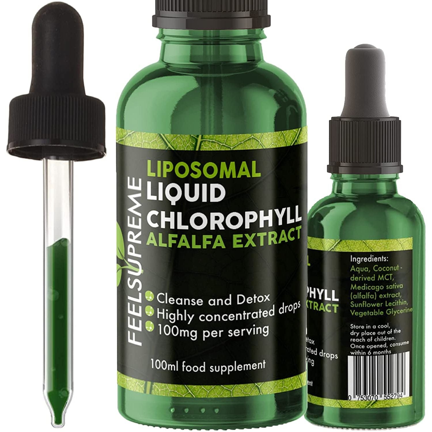 Feel Supreme Liposomal Liquid Chlorophyll Drops