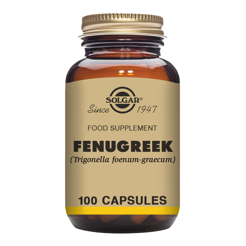 Solgar Fenugreek Vegetable Capsules - Pack of 100