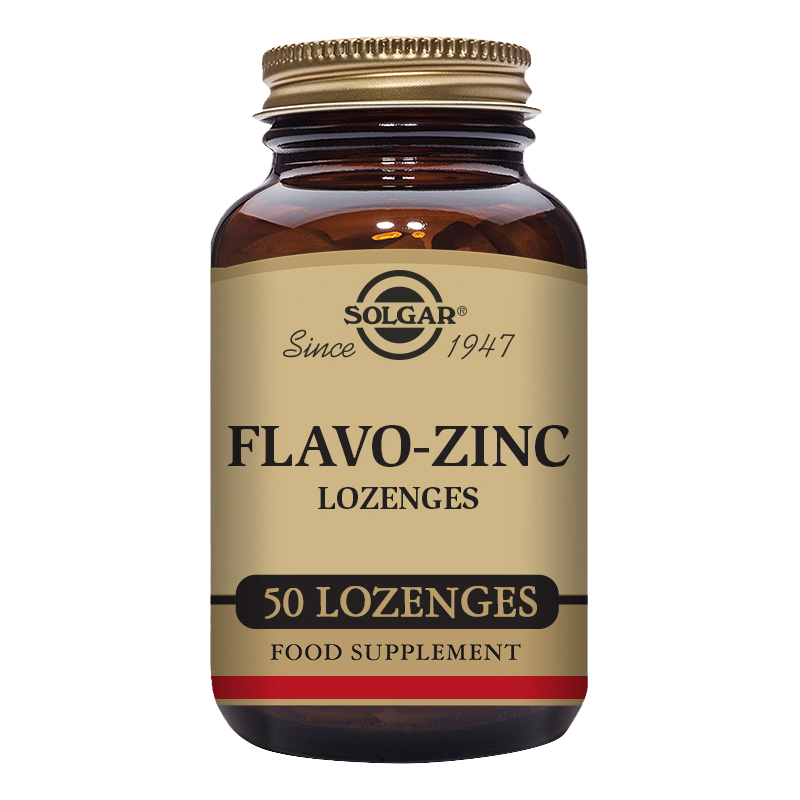Solgar Flavo Zinc Lozenges - Pack of 50