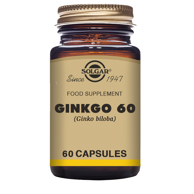 Solgar Ginkgo Vegetable Capsules - Pack of 60