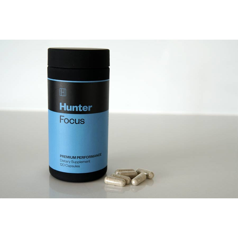 Hunter Evolve Focus Premium Nootropic capsules for focus and clarity