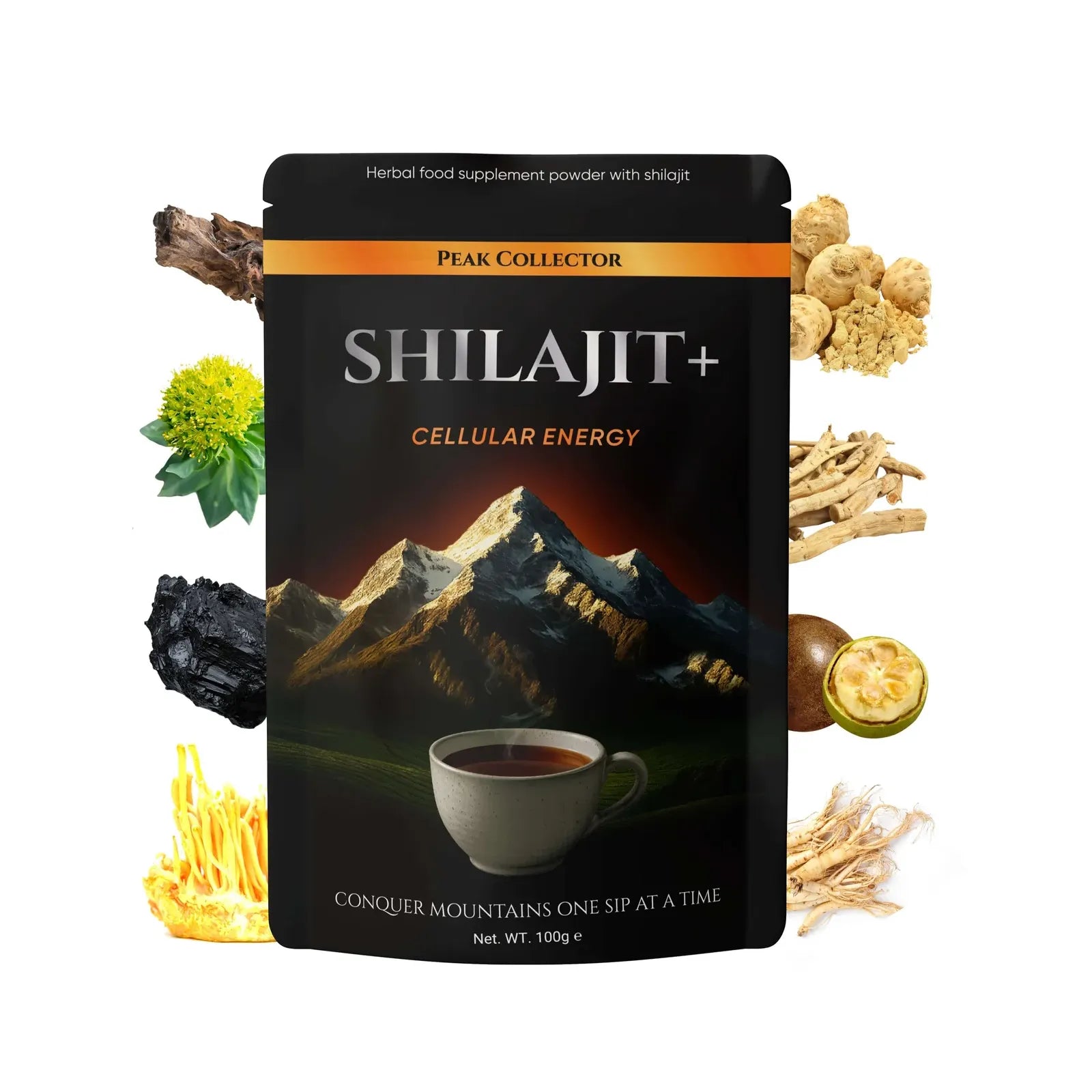 Peak Collector Shilajit+ Cellular Energy 9 in 1