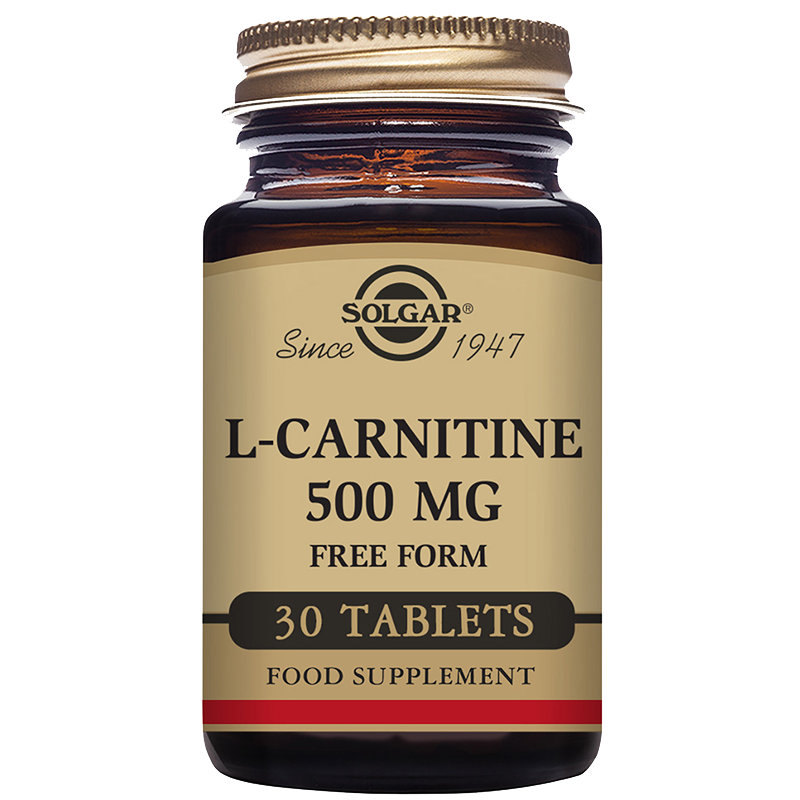 Solgar L-Carnitine 500 mg Tablets