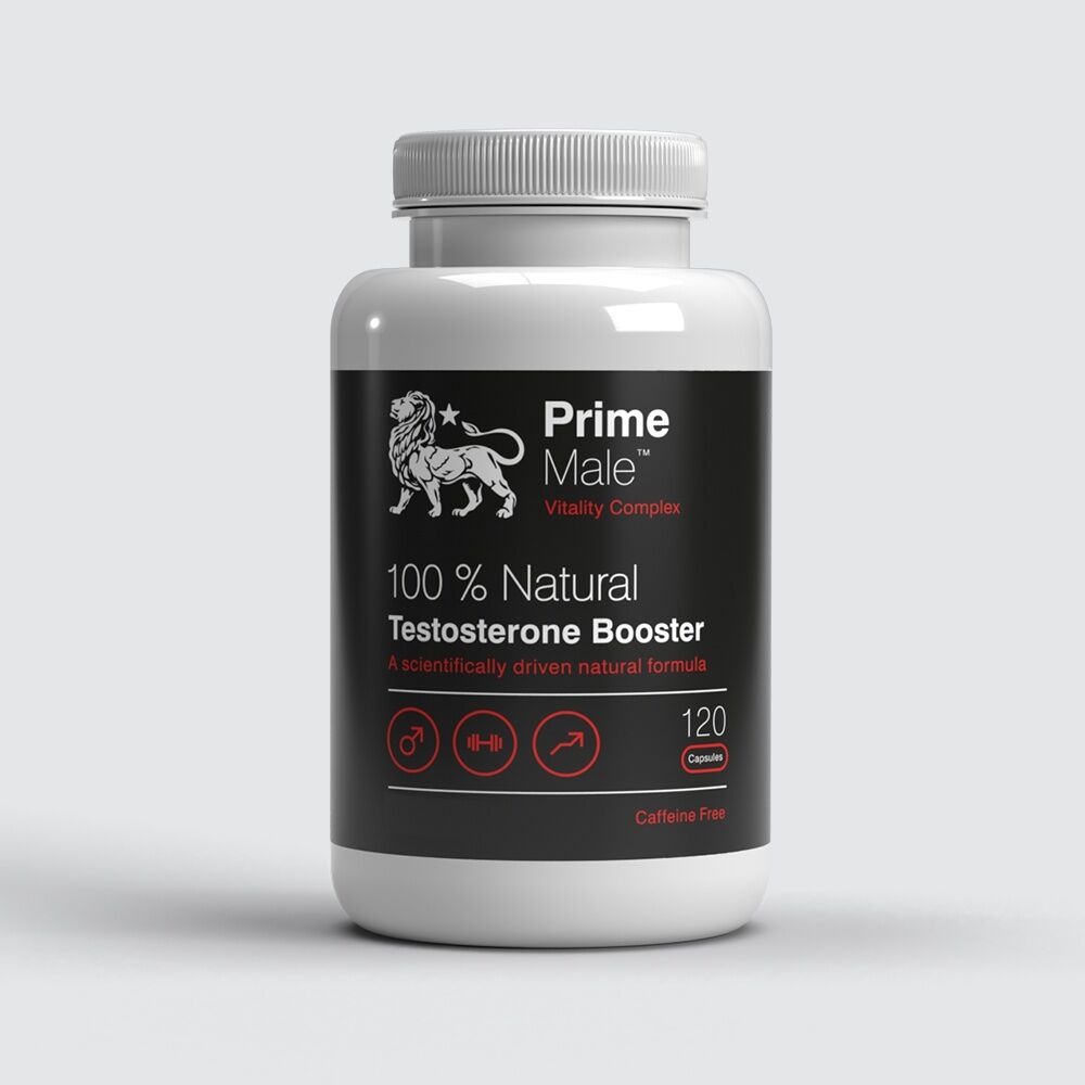 Prime Male Natural Testosterone Booster 120 Capsules
