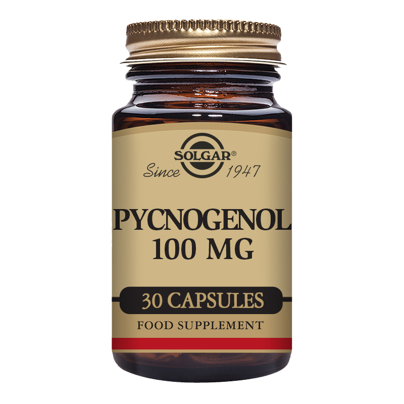 Solgar Pycnogenol 100 mg Vegetable Capsules - Pack of 30