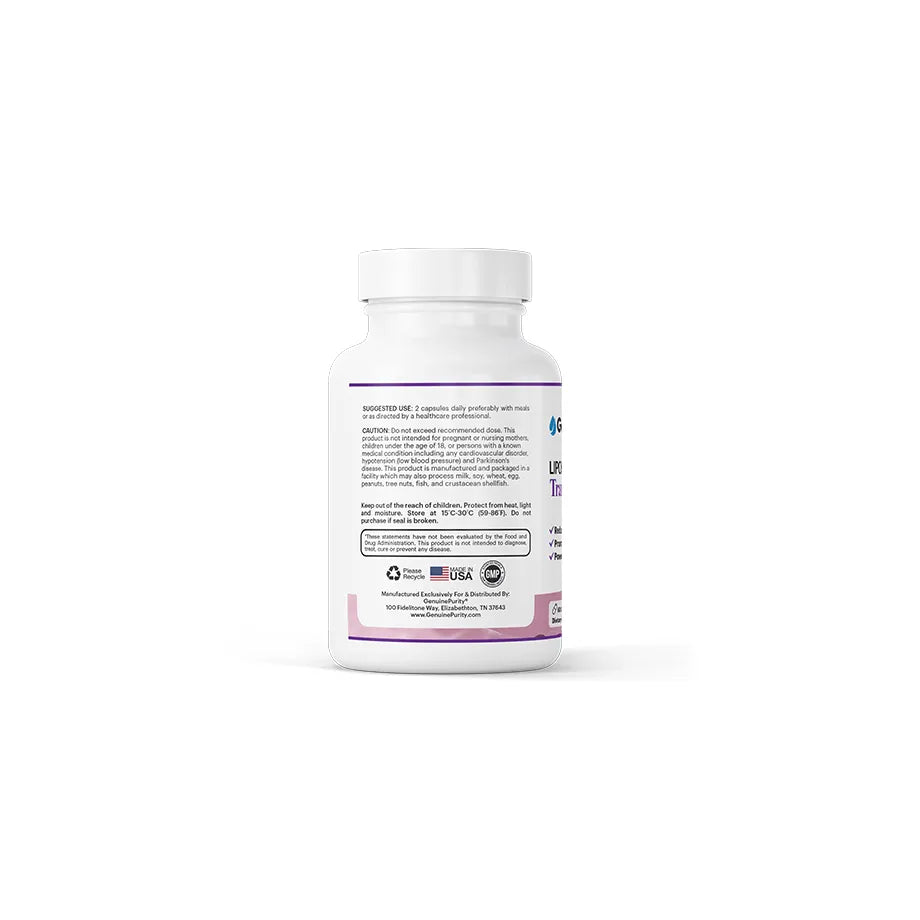 Trans-Resveratrol (60 Capsules)