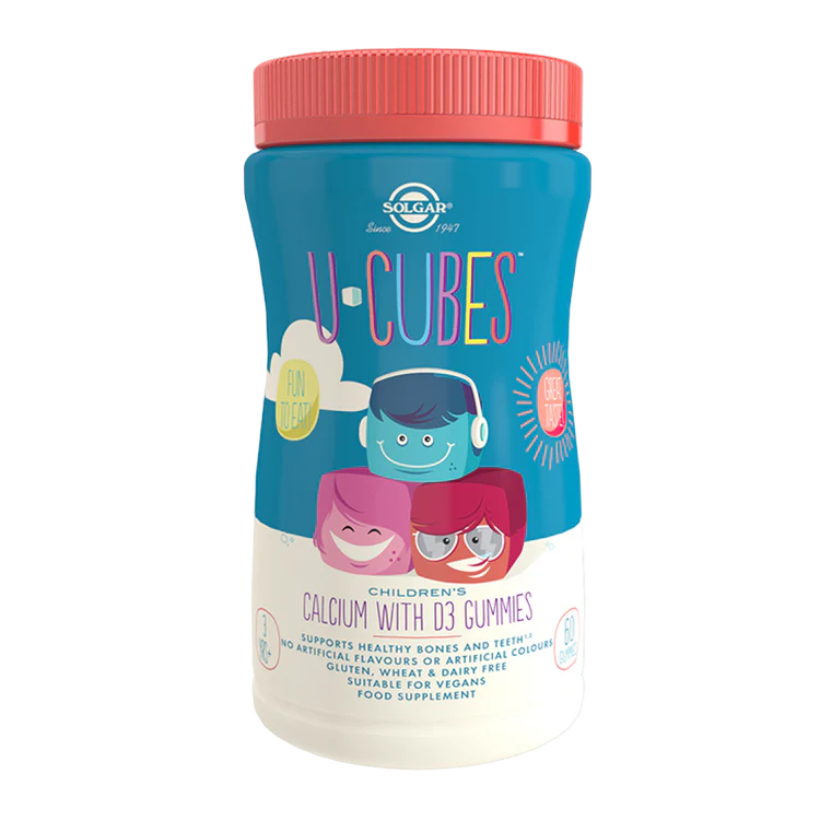 Solgar Solgar® U-Cubes Children's Calcium with Vitamin D3 Gummies