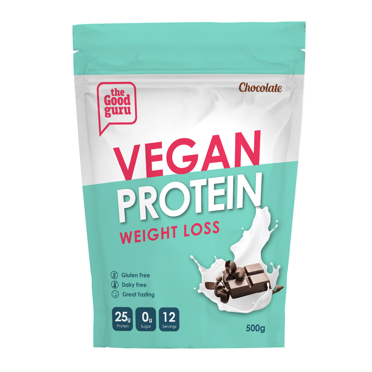 The Good Guru Vegan Protein Weight Loss - Chocolate