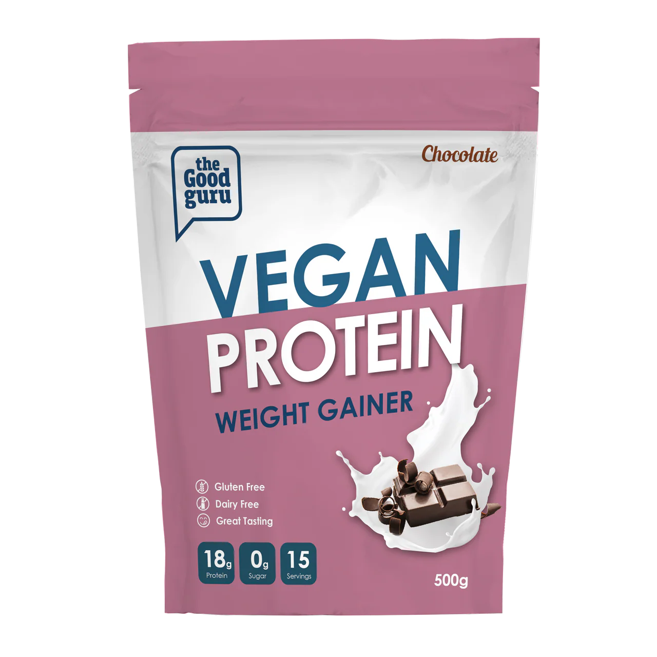 The Good Guru Vegan Protein Weight Gainer - Chocolate