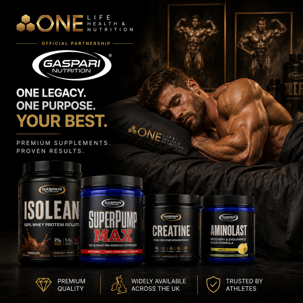 💪 One Life Health & Nutrition x Gaspari Nutrition