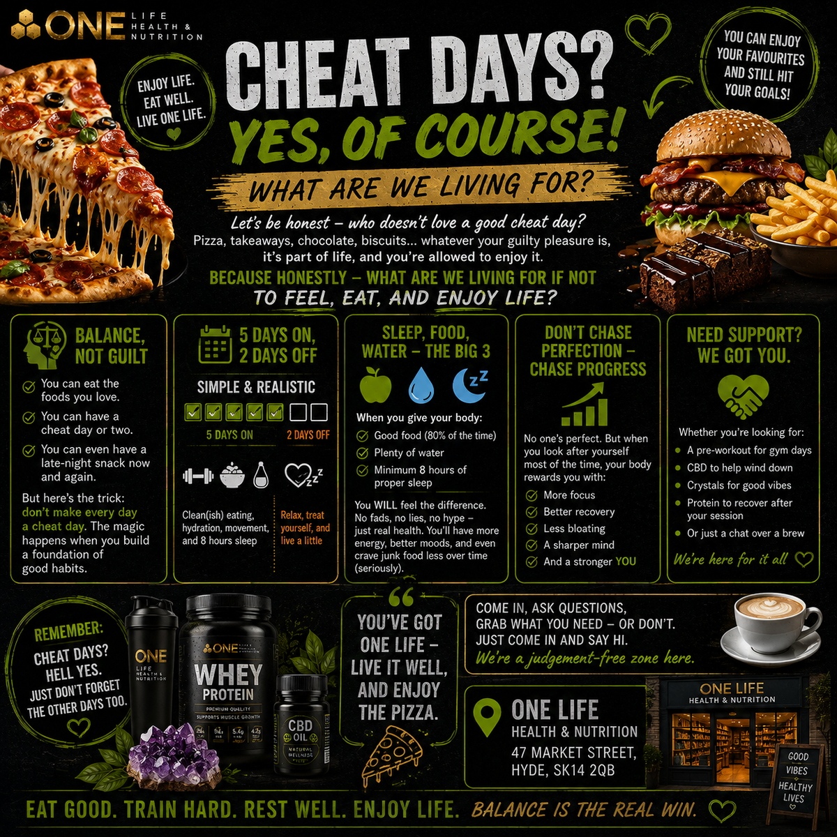🍕 Cheat Days? YES, of Course! What Are We Living For?