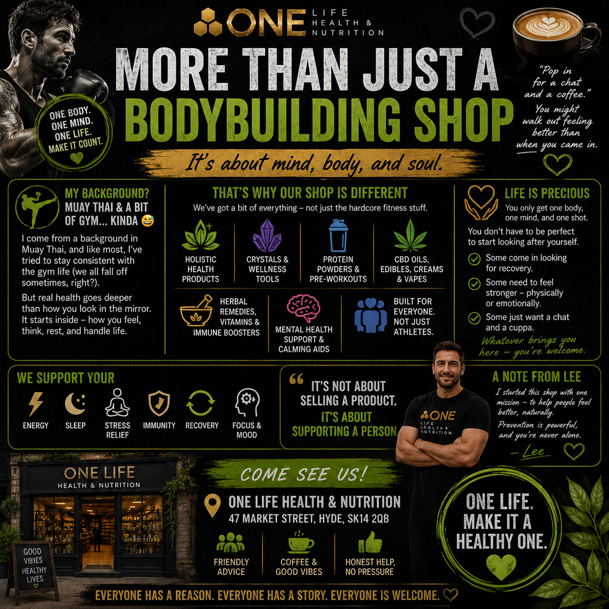 More Than Just a Bodybuilding Shop