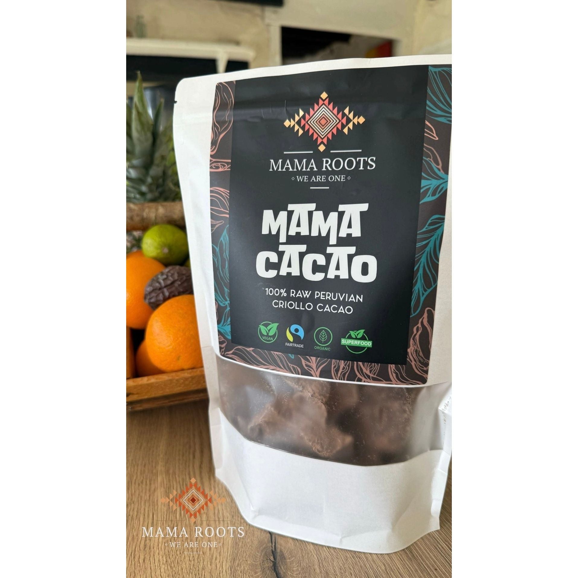 Mama Roots MamaCacao – Rare & Sacred Criollo Cacao