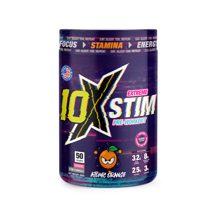10X Athletic STIM Pre-Workout 600g