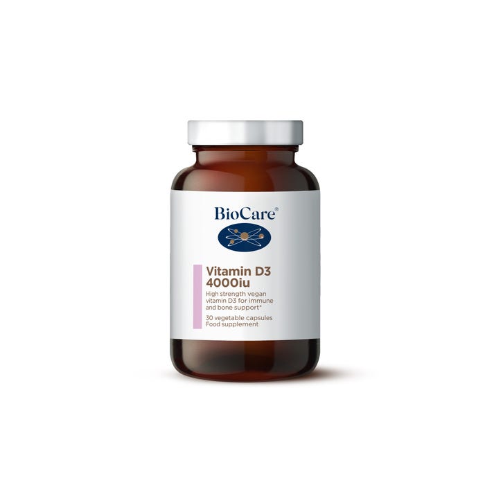 BioCare Vitamin D3 4000iu 30 Capsules