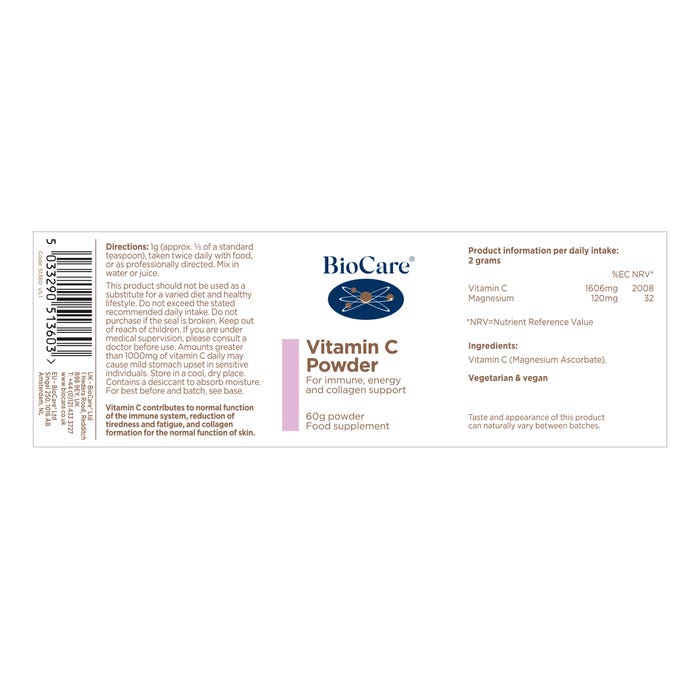 Biocare Vitamin C Powder