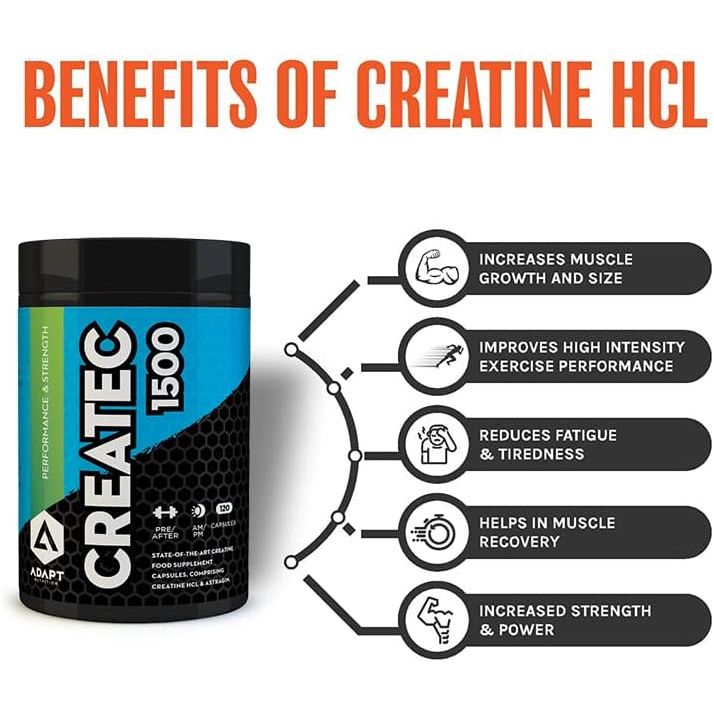 Createc 1500 120 Capsules State Of The Art Creatine