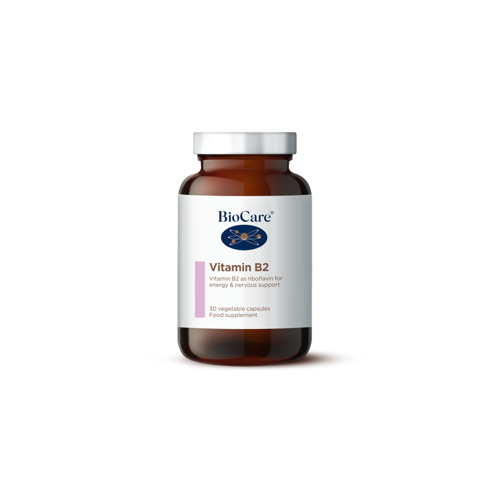 BioCare Vitamin B2 30 Capsules