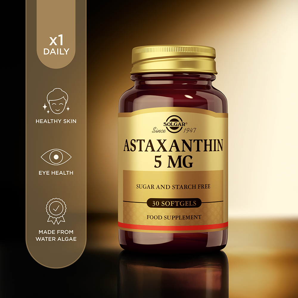 Solgar Astaxanthin 5 mg Softgels - Pack of 30