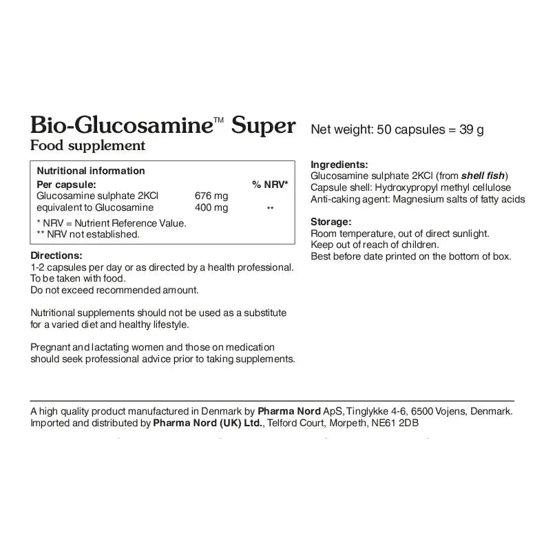 BioCare Bio-Glucosamine Super