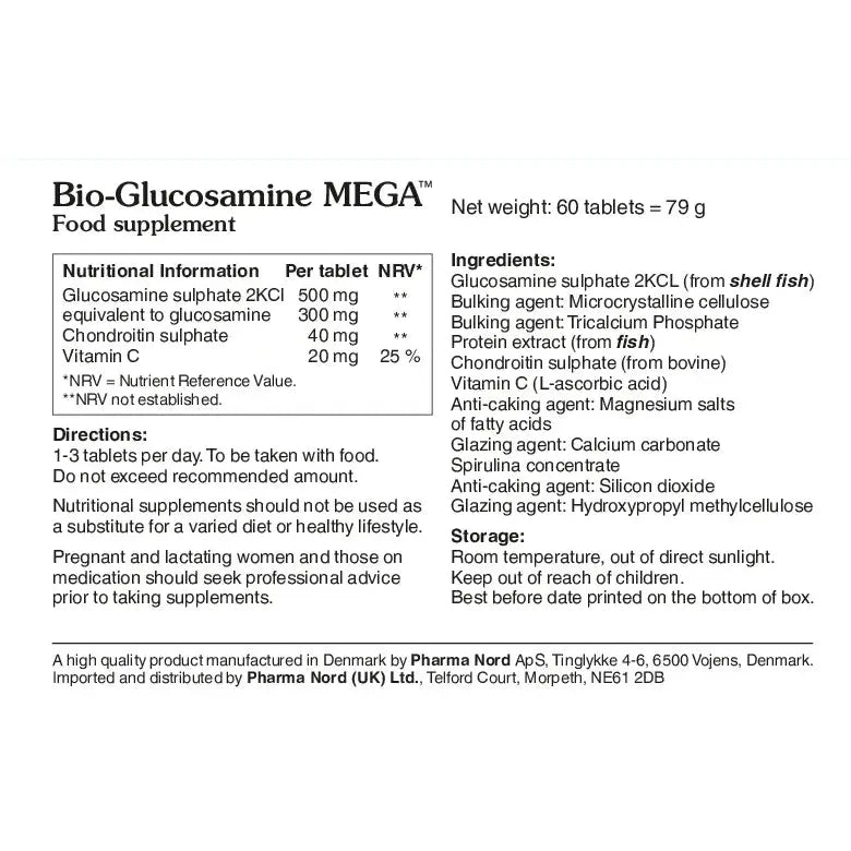 BioCare Bio-Glucosamine Mega