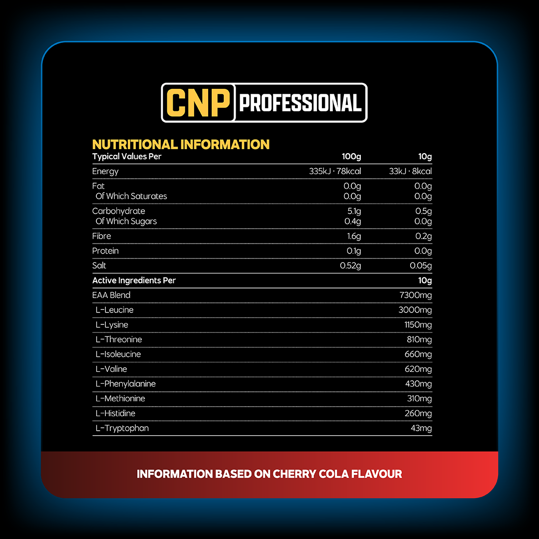 Loaded EAA Amino Acid Powder 300g CNP Professional