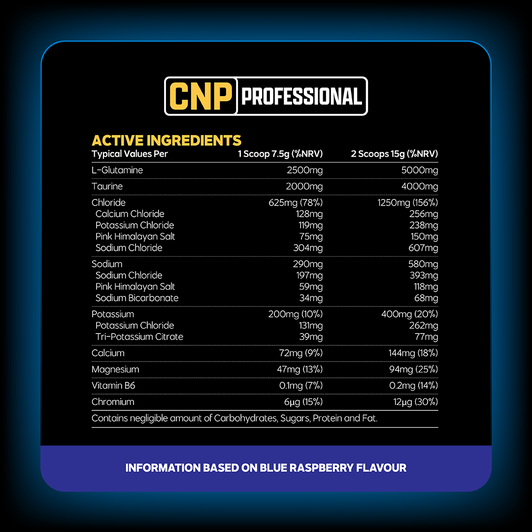 Pro Hydrate Electrolyte Powder 300g CNP Professional