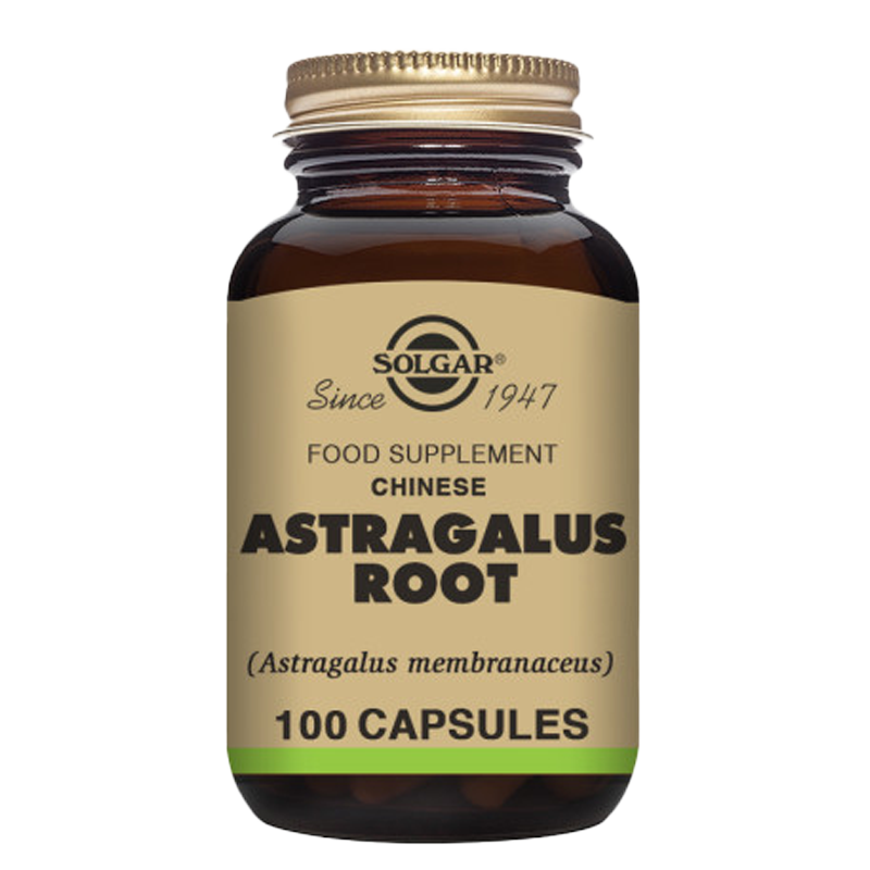 Solgar Chinese Astragalus Root Vegetable Capsules - Pack of 100