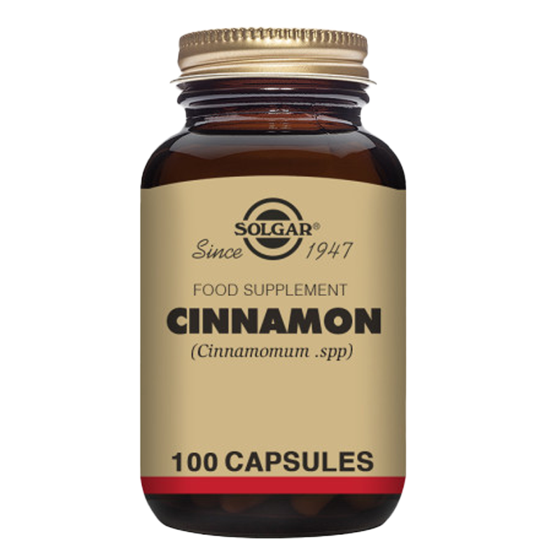 Solgar Cinnamon Vegetable Capsules - Pack of 100
