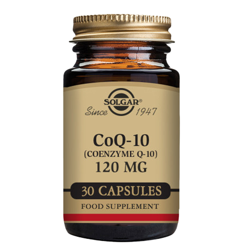 Solgar CoQ-10 120 mg Vegetable Capsules - Pack of 30