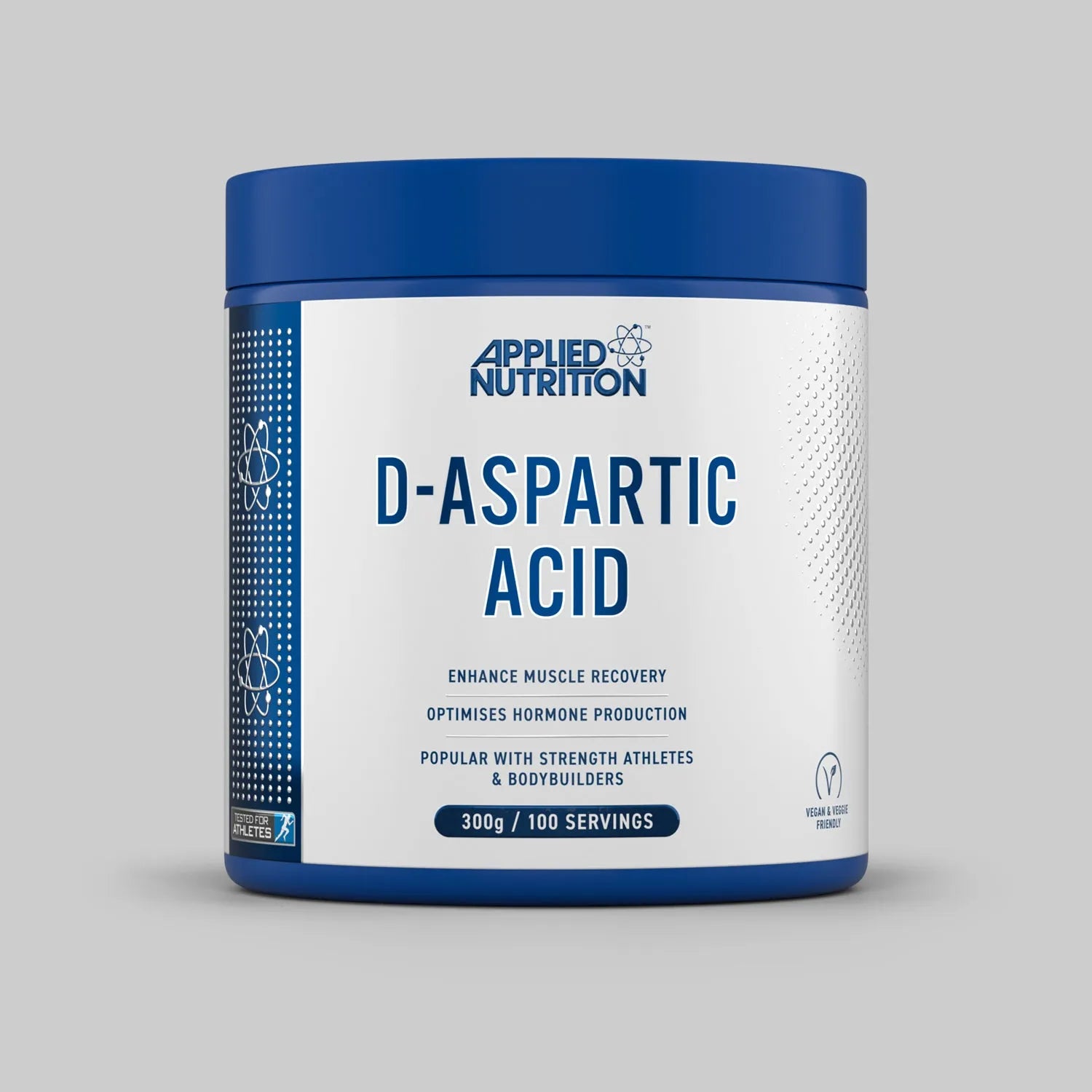 Applied Nutrition D-Aspartic Acid 300g -  Premium Performance Amino Acid - 100 Servings