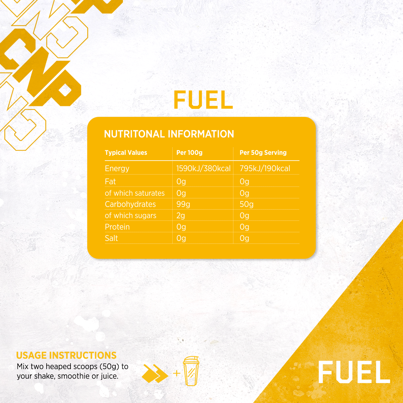 CNP Fuel 1.8kg - 36 Servings