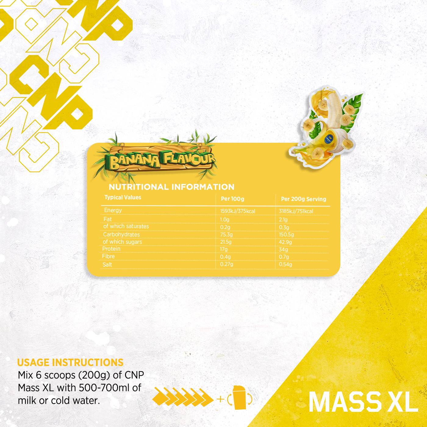 CNP Mass XL 4.8kg