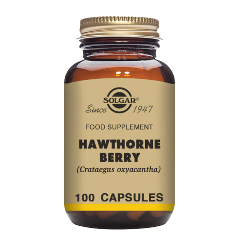 Solgar Hawthorne Berry Vegetable Capsules - Pack of 100
