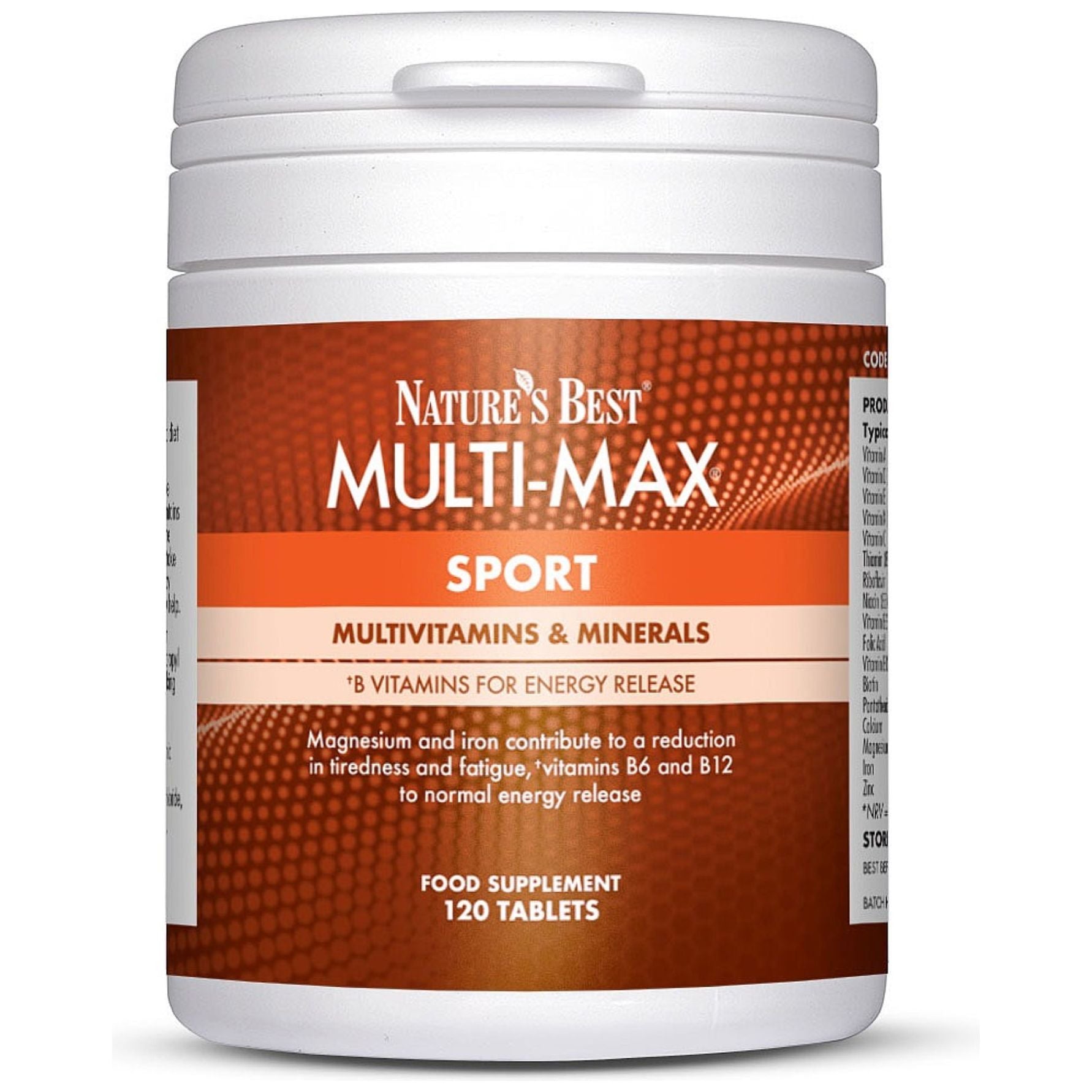 Nature’s Best Multi-Max Sport 120 Tablets