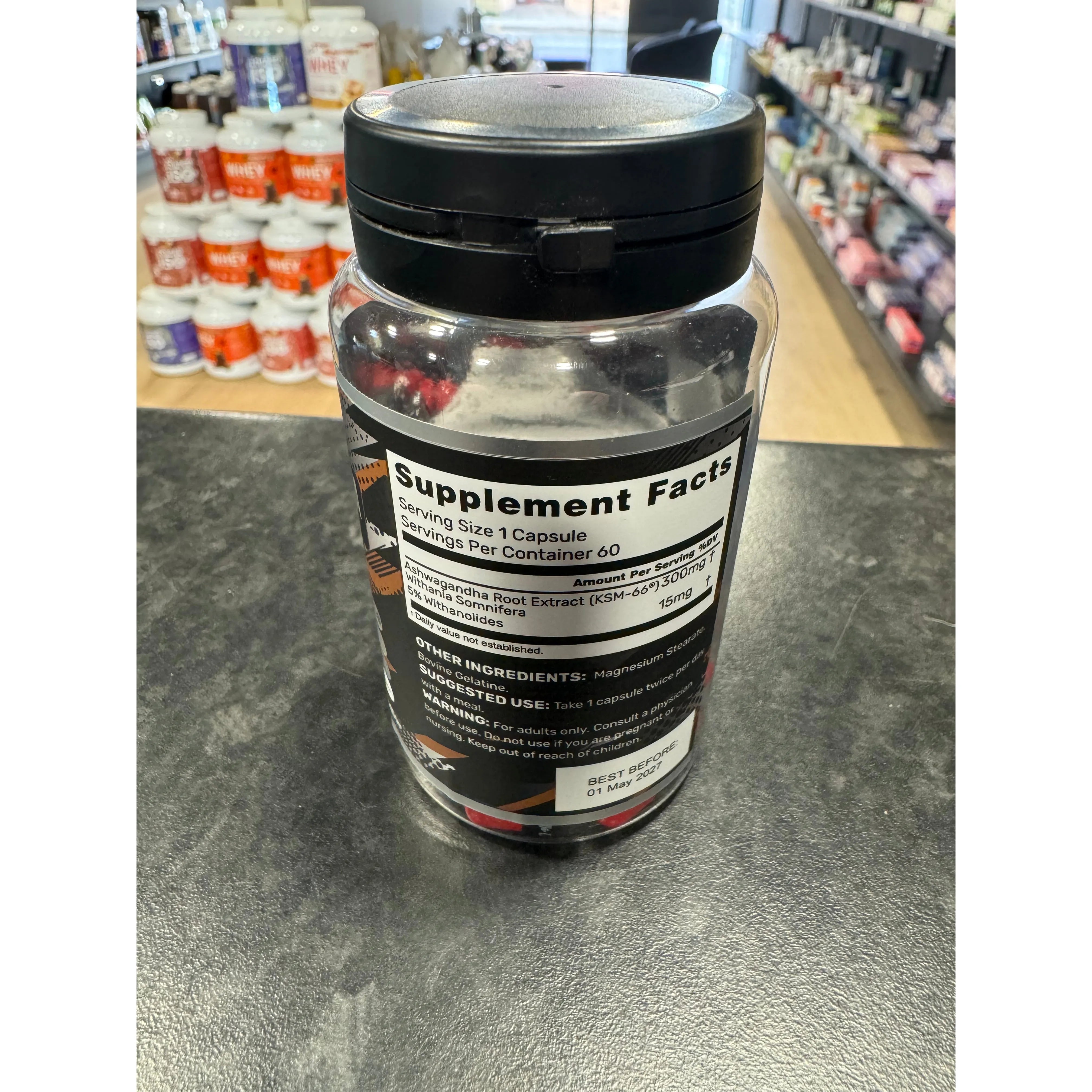 A+ Labs Ashwagandha 60 Capsules