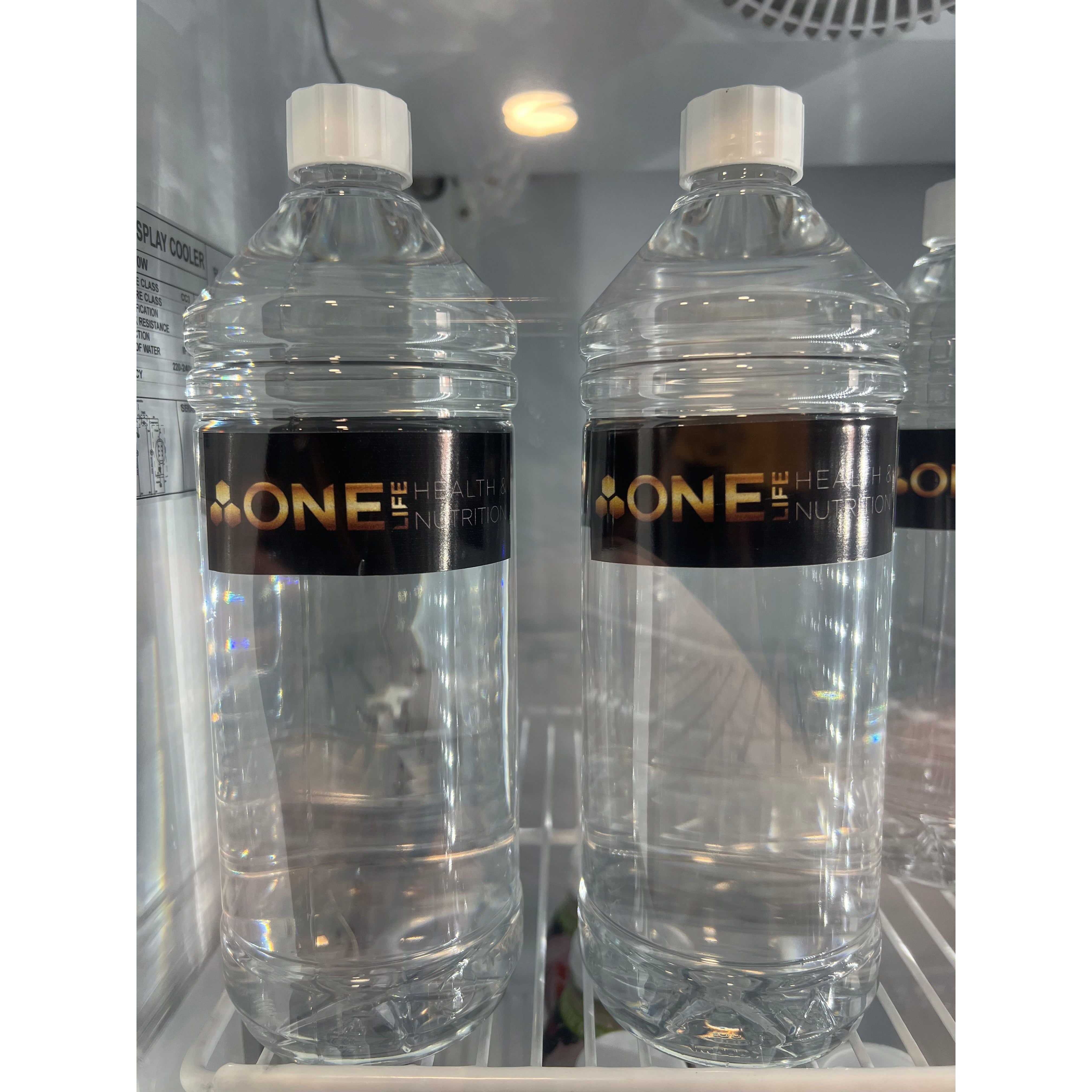 1 Litre Bottled Distilled Water Filtered Then Soaked In Elite Noble Shungite BPA Free